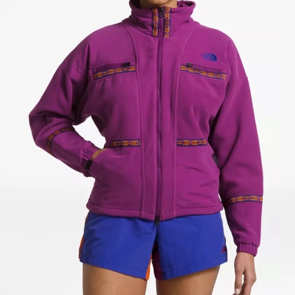 Women's M The North Face 92 Rage Fleece Full Zip Jacket - Picture 1 of 15